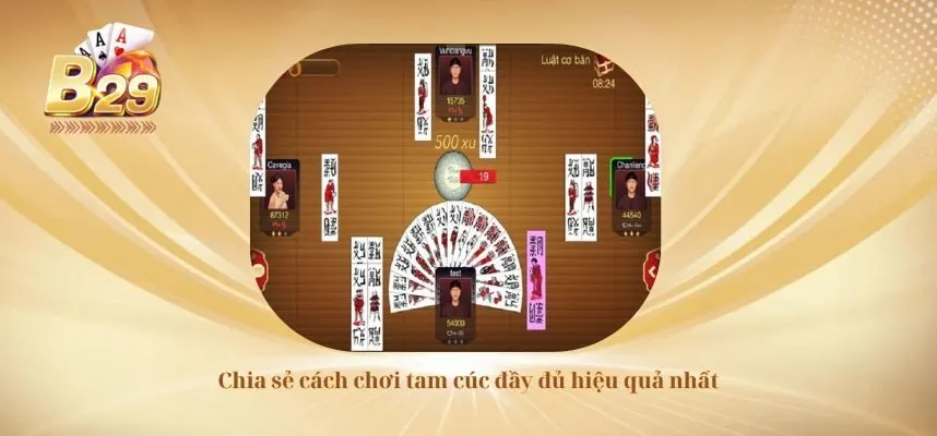 Chia sẻ cách chơi tam cúc đầy đủ hiệu quả nhất